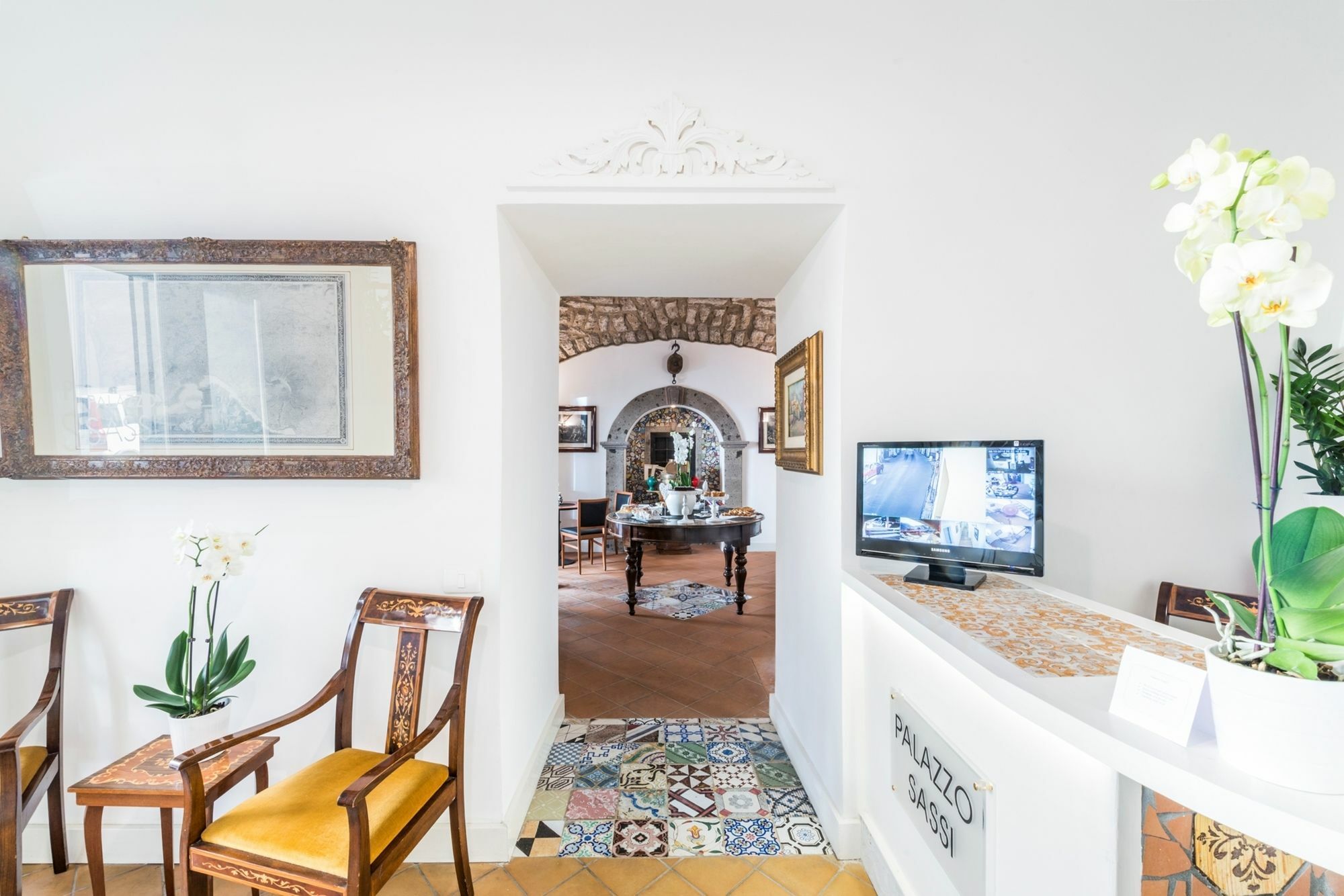 Palazzo Sassi Ξενοδοχείο Meta Εξωτερικό φωτογραφία